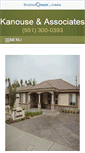 Mobile Screenshot of kanouseassociates.com